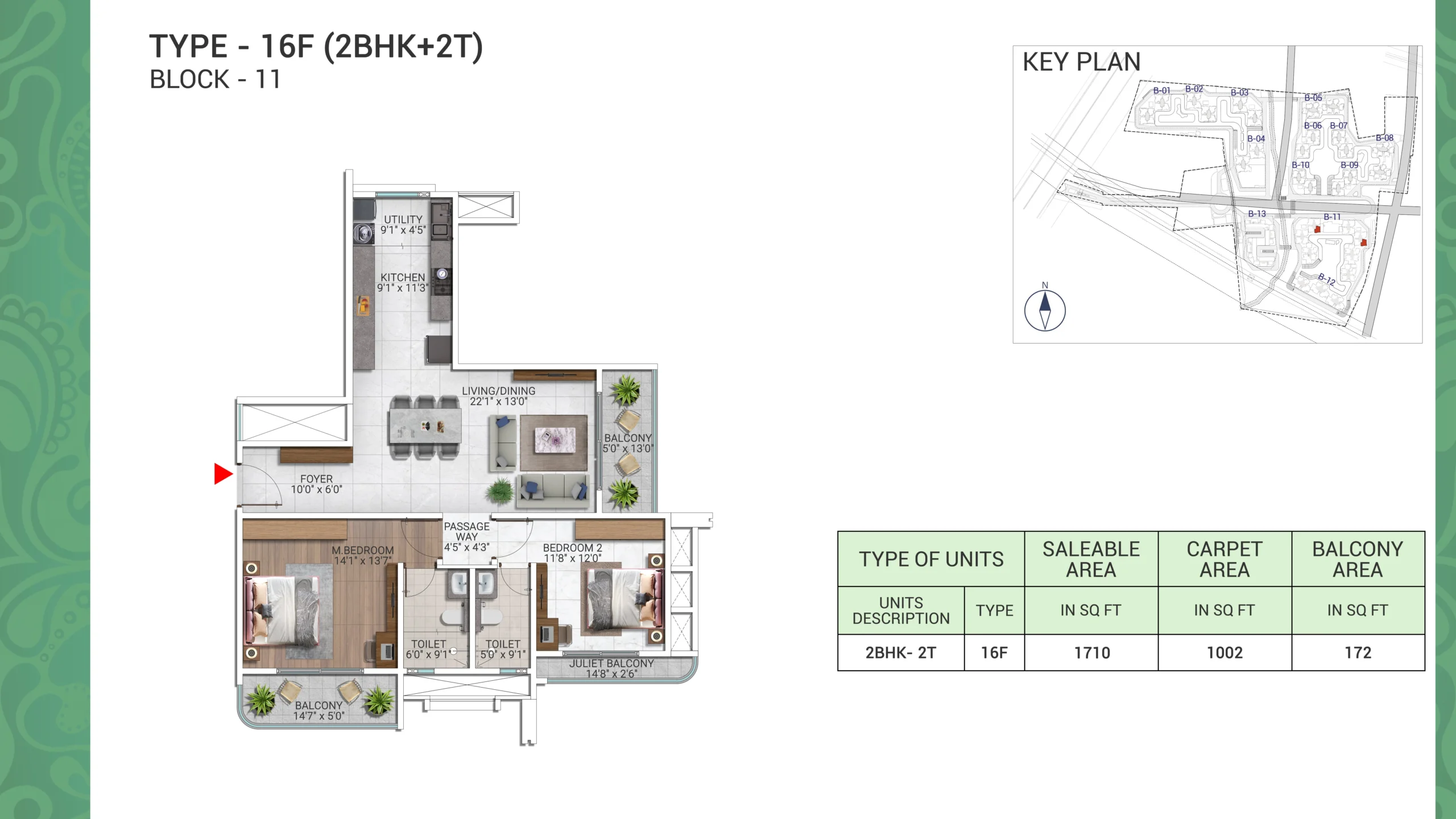Sattva City Floor Plan