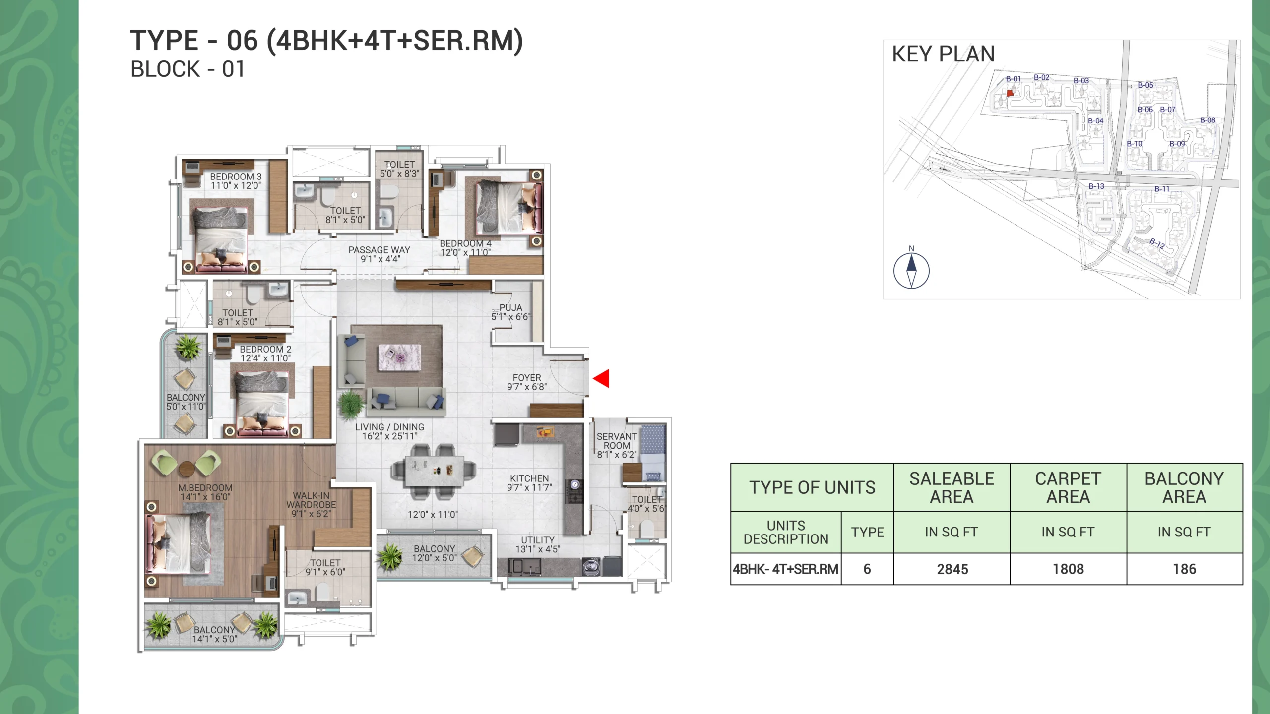 Sattva City Floor Plan